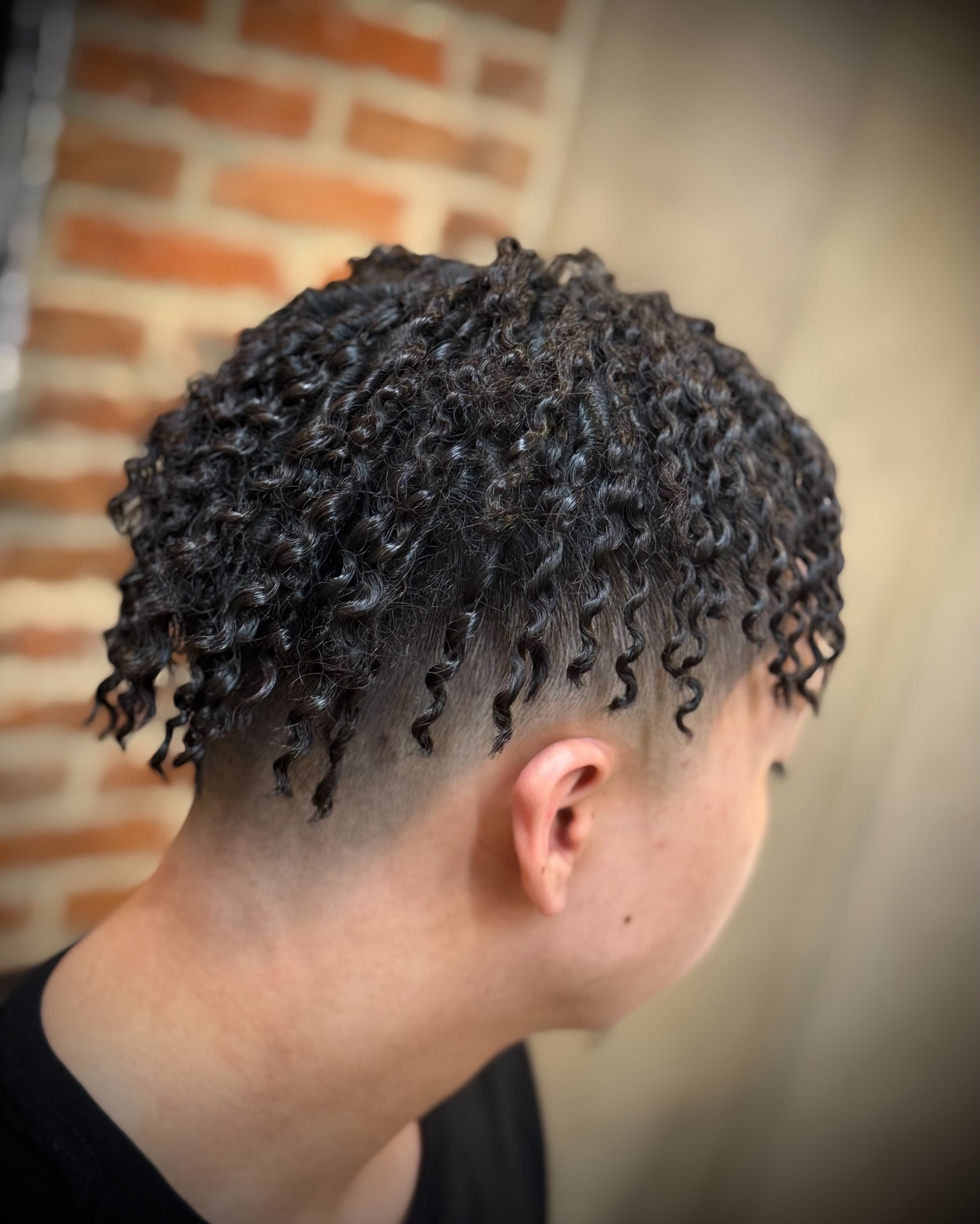ハードスパイラルのヘアスタイル